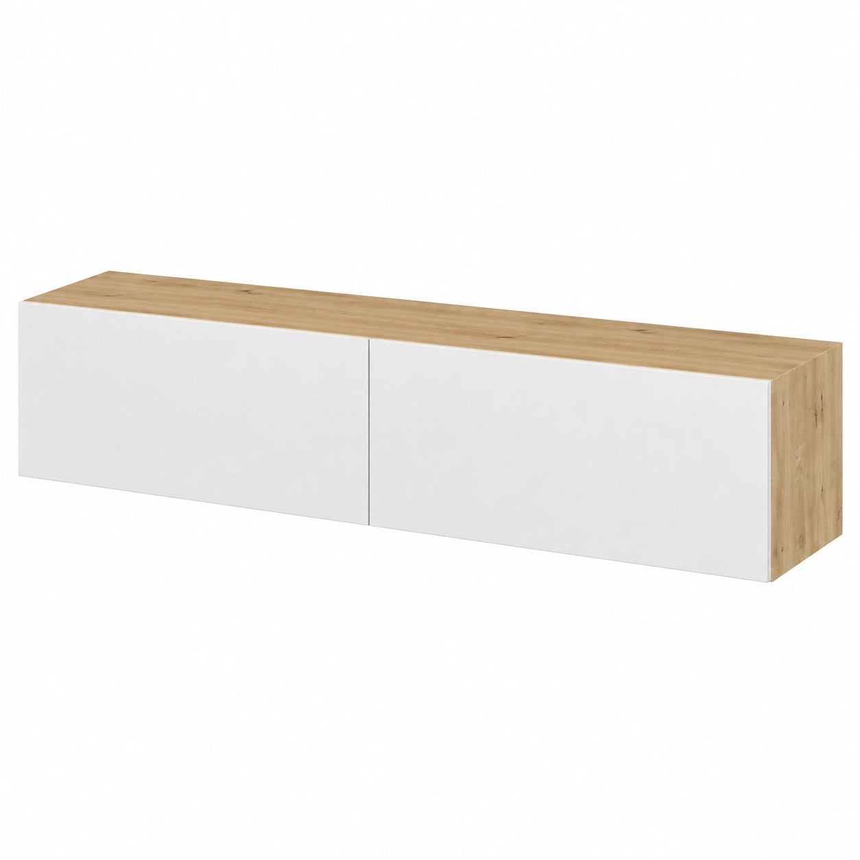 Mobile porta TV Thebe, Credenza da soggiorno, Armadio basso per TV, Base parete attrezzata, 180 × 32h30 cm