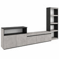 Mobile Soggiorno TV, Parete Attrezzata Soggiorno, 310 × 186 × 35cm, Per TV fino a 65', set di mobili