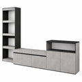 Mobile Soggiorno TV, Parete Attrezzata Soggiorno, 310 × 186 × 35cm, Per TV fino a 65', set di mobili